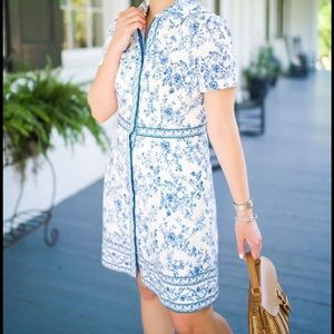 Gal Meets Glam Collection”Darla Toile Shirt Dress”